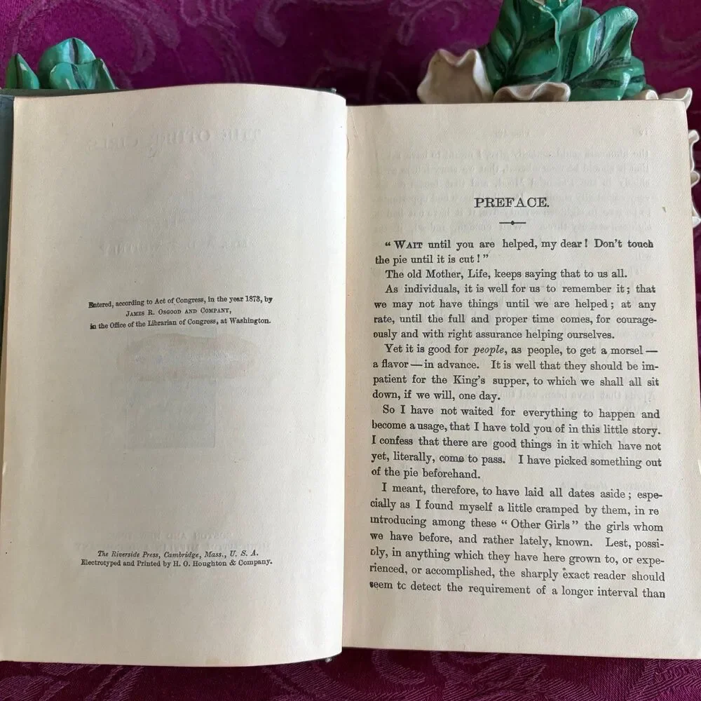 1894 The Other Girls by Mrs. A. D. T. Whitney, Victorian Women’s Antique Fiction
